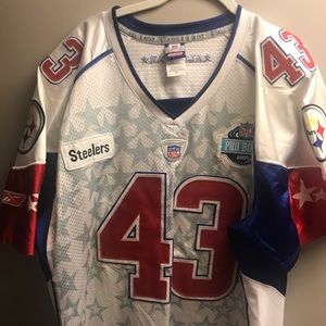 TROY POLAMALU 2007 PRO-BOWL ALL-STAR REEBOK JERSEY